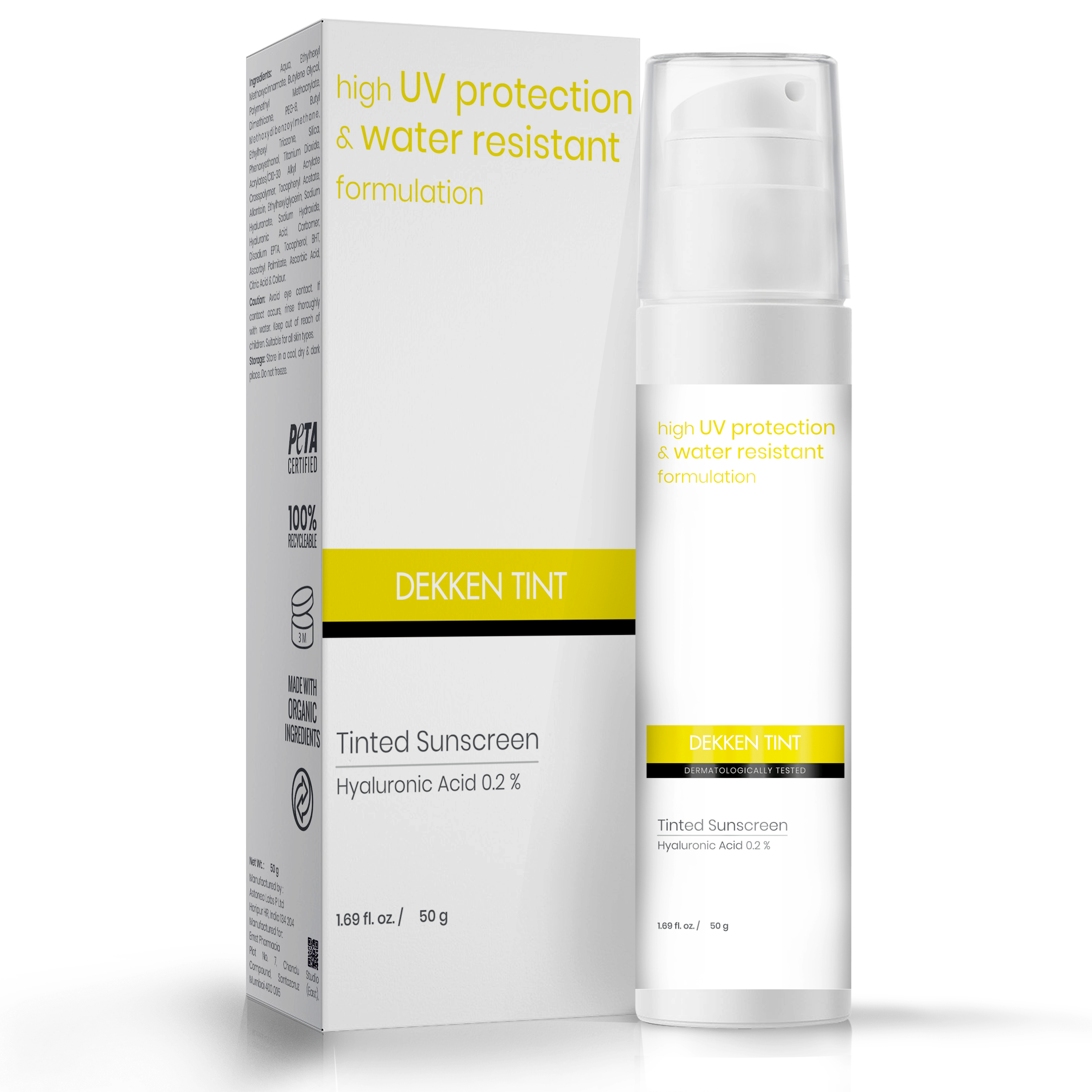 DEKKEN TINT Tinted Sunscreen SPF - 50